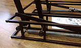 Механізм стіл-трансформер коричневий (газ ліфт, пружна), фото 2