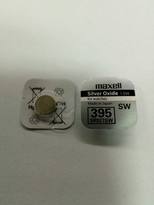 Батарейка годинникова Maxell SR927 (395, 399, AG7), фото 1