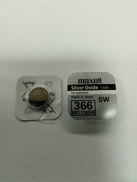 Батарейка годинникова Maxell SR1116 (365,366)