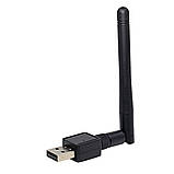 Бездротовий USB міні WiFi адаптер 150 мб роутер із драйверами на диску, фото 4