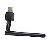 Бездротовий USB міні WiFi адаптер 150 мб роутер із драйверами на диску, фото 6