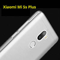 Силиконовый чехол бампер для Xiaomi mi5s plus +