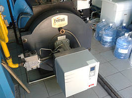 Сервисное обслуживание котельного оборудования марки Ferolli и газовой горелки Elco (завод по производству сливочного масла) 3