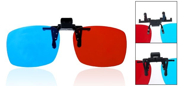 3D окуляри-кліпса (Анагліф)