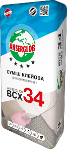 Клей для керамограніту «ВСХ-34»