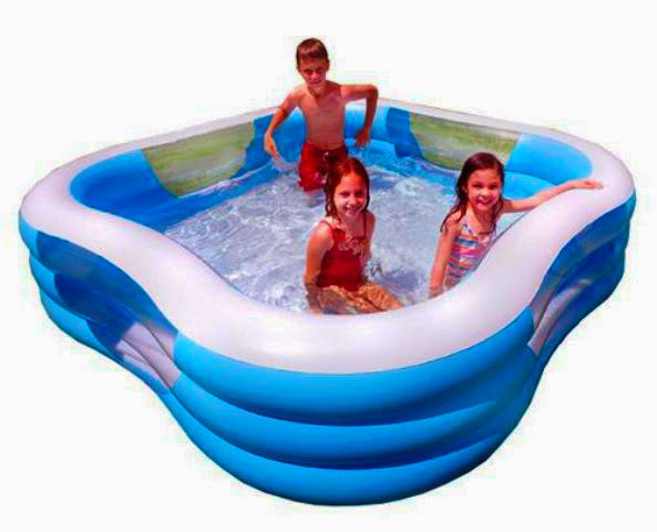 Надувний басейн Intex 57495 (229х229х56 см), фото 1