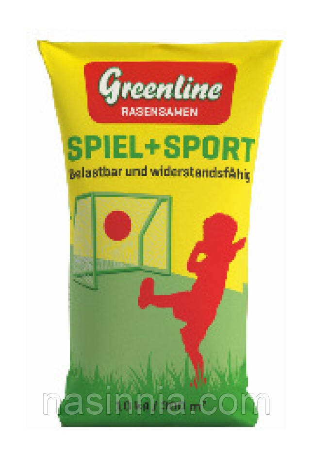 Трава газонна Greenline спорт + гра, 1 кг
