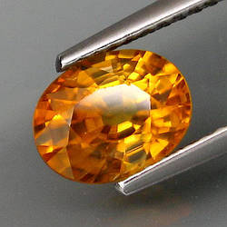 Циркон натуральний 2.10 Ct. Танзанія 8 X 6.1 X 4.4 Mm.