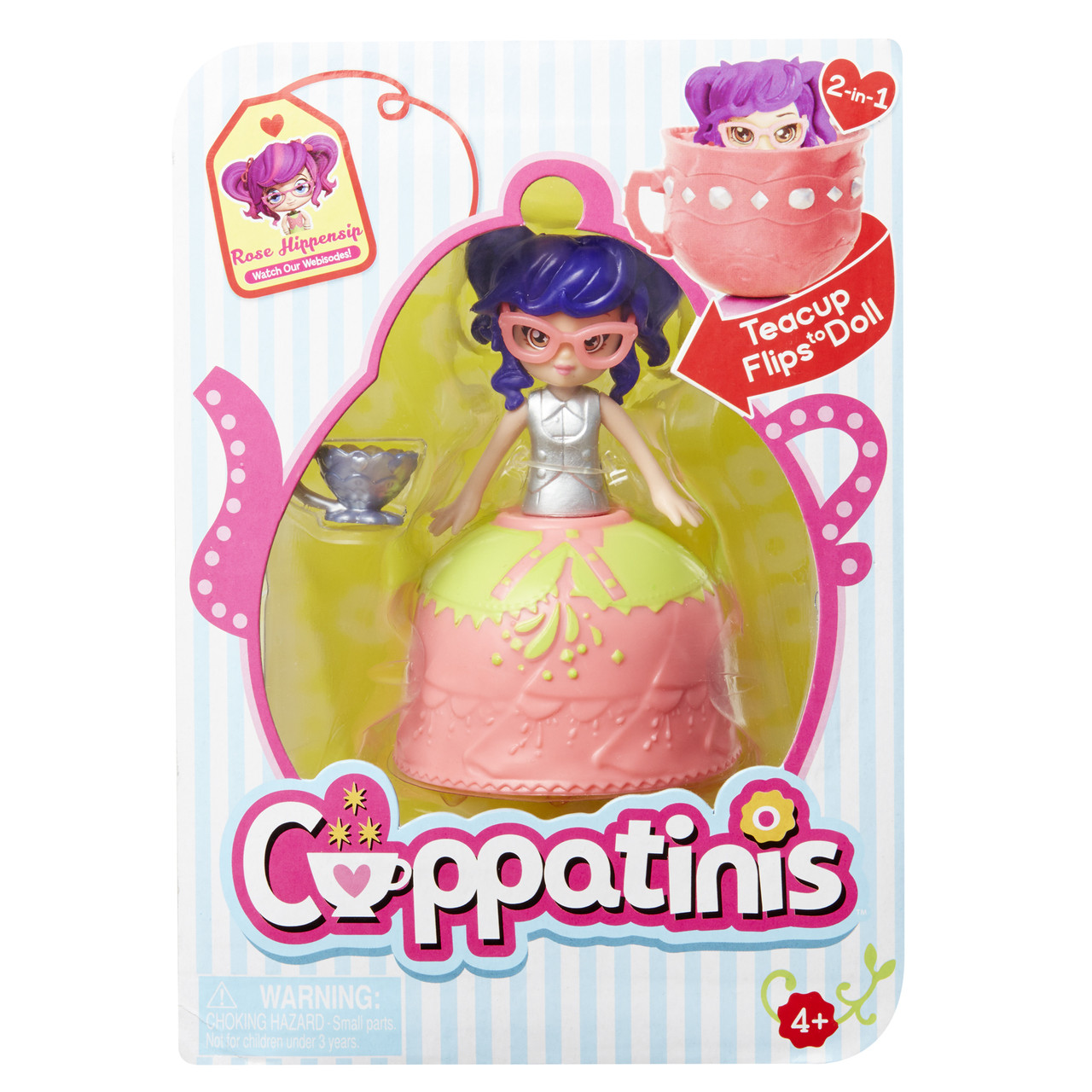 Лялька чашка Cuppatinis S1 Чайна Троянда Cuppatinis 38775