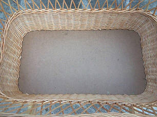 Плетена колиска з лози для дитини., фото 3