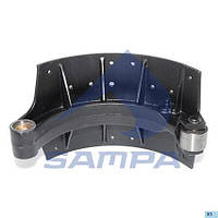 Колодка томозная барабан Mercedes MAN 100.314 (SAMPA)