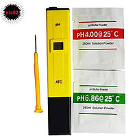 PH метр PH-009 (I) (107) — бюджетний прилад для вимірювання pH. З температурною компенсацією АТС ( рн-метр)
