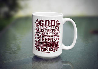 Кружка "God shows", 425 мл