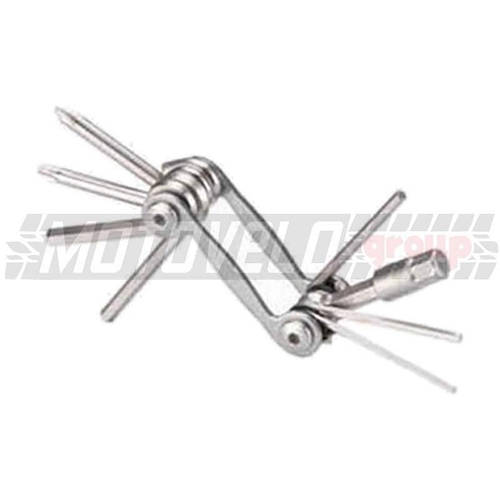 こうちやん Шестигранник, набор (2-6 мм, 2 отвертки + 1 головка 8 мм) 