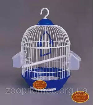 Клітка для птахів 303 ємаль.Gold Cage