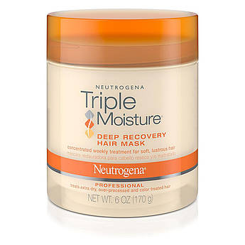 Відновлювальна маска для волосся Neutrogena Triple Moisture Deep Recovery Hair Mask