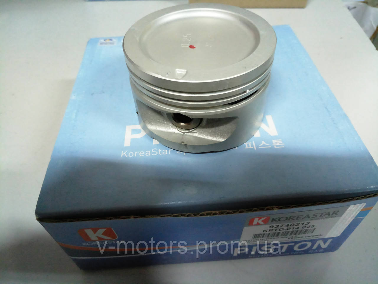 Поршни Ланос 1.5 Ремонтный Размер +0.25 Koreastar + Пальцы — Купить ...