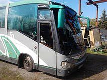 Изготовление замена лобового стекла на автобусе Man Irizar 11.220 в Никополе (Украина) 2
