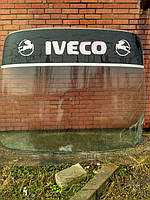 Изготовление и замена лобового стекла на автобусе Iveco Obrador в Никополе (Украина) 9