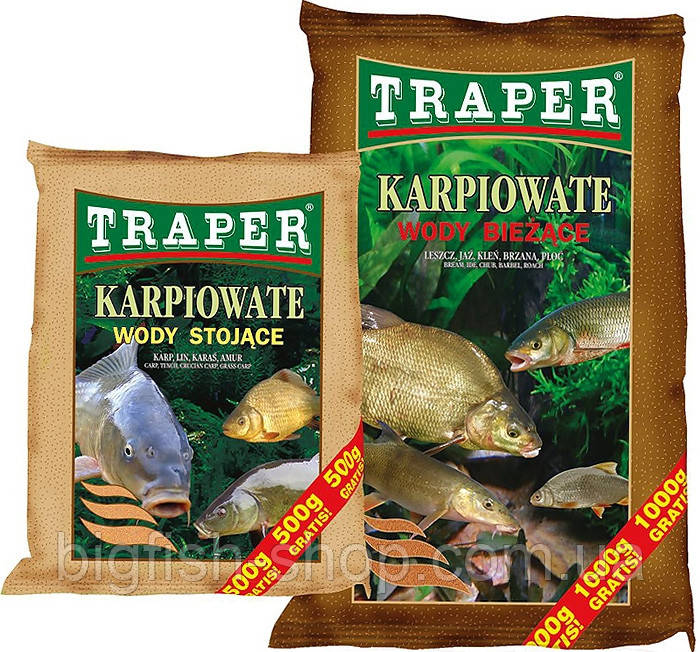 Прикормка рибальська Traper "Wody Stojace"