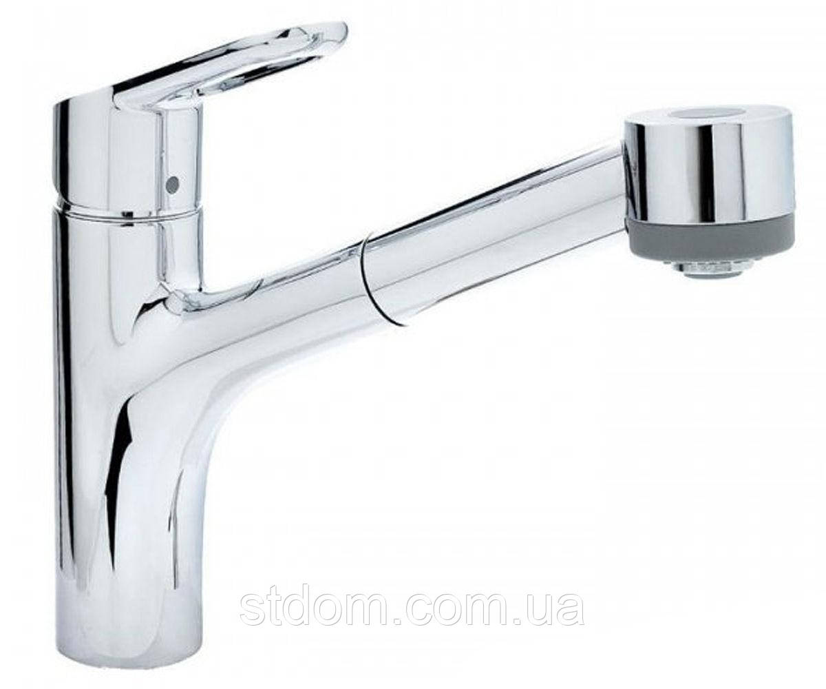 Змішувач для кухні з гнучким виливом Hansgrohe Status 32850000 хром