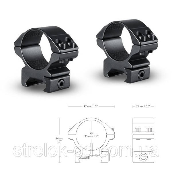 Кольца  Hawke Matchmount 30mm/Weaver/Low