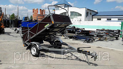 Причіп самоскид. Просте рішення розвантаження в приватних перевезеннях