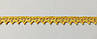 Мереживо льон 11 мм жовте одностороннє, фото 2