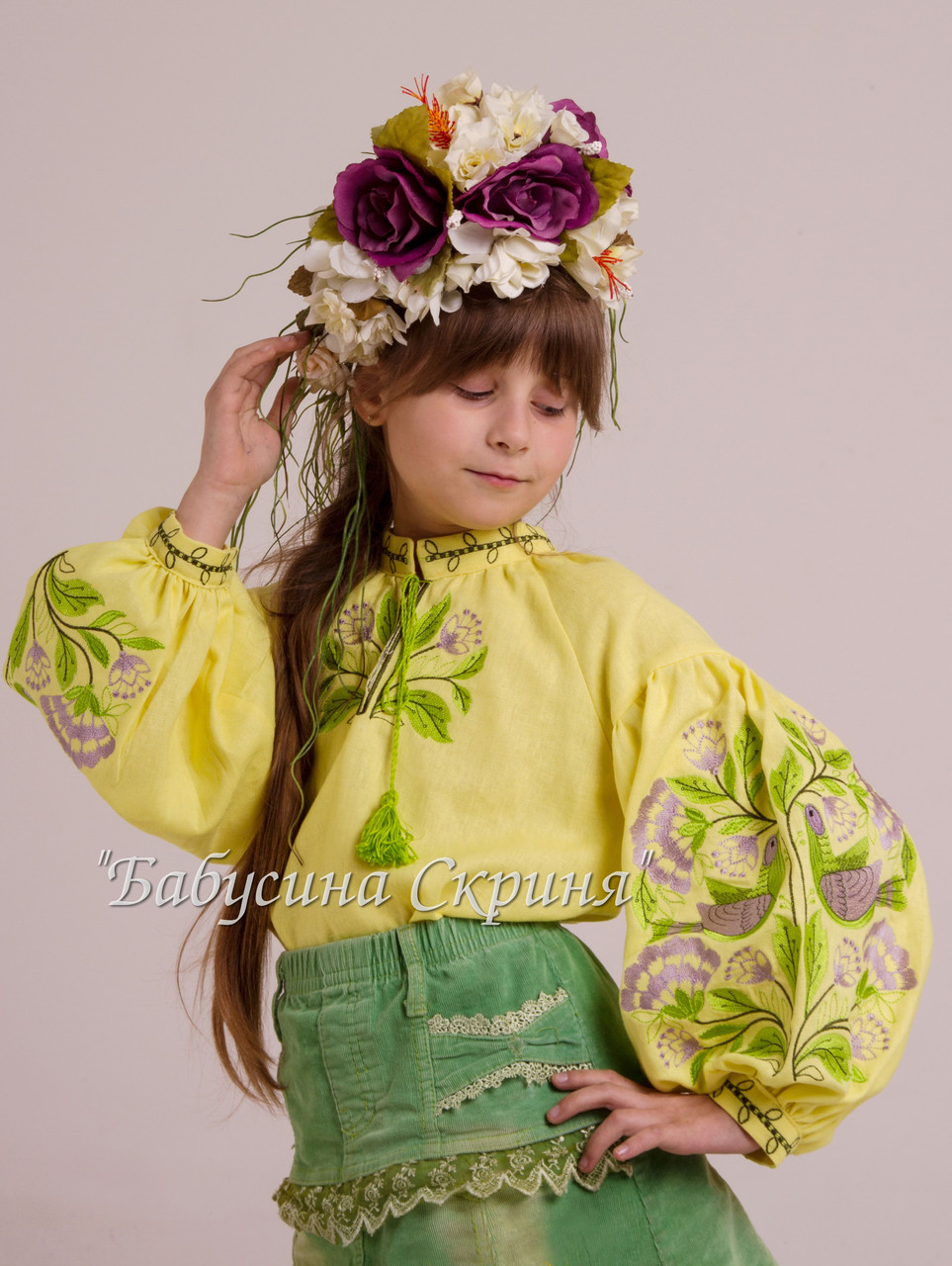Вишиванка на дівчинку (МВ-08д)