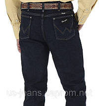 Джиси Wrangler Slim Fit Silver Edition Dark Denim, фото 3