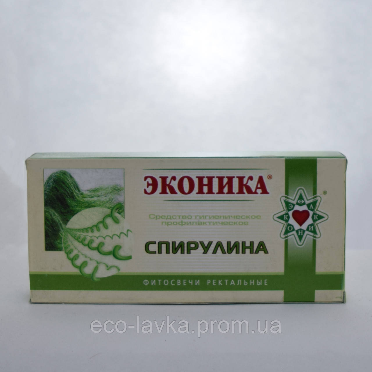 Фитосвечи спіруліна Еконіка
