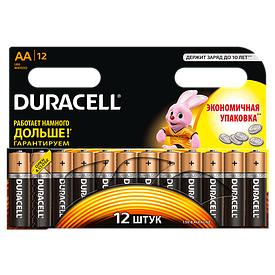 Батарейки Duracell — Basic АА LR6 1.5V 12/144шт