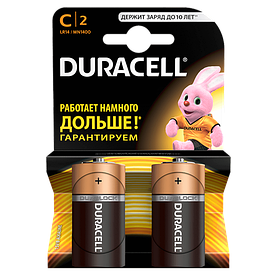 Батарейки Duracell — Basic C LR14 1.5V 2/20 шт.