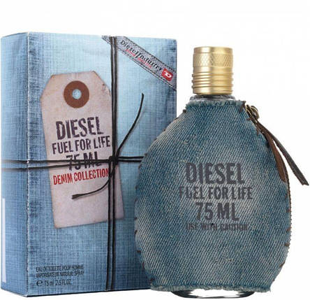 Diesel Fuel For Life Denim Collection Homme туалетна вода 75 ml. (Дизель Фуел Фор Лайф Денім Колекшн Хом), фото 2