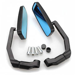 Дзеркала для мотоцикла з блакитним склом