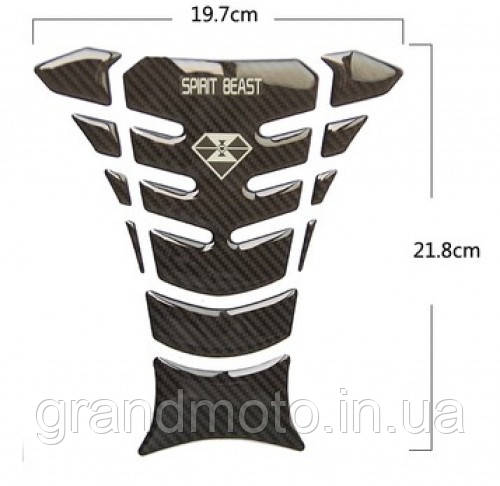 Наклейка на бак Spirit Beast Fish Bone