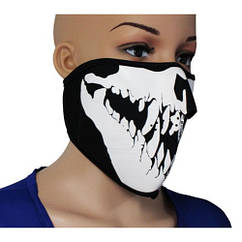 Неопренова маска для захисту обличчя від пилу і вітру.