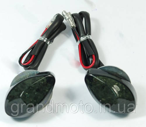 Поворотники світлодіодні для Honda CBR (тоновані), фото 1