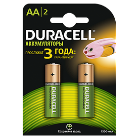 Акумулятори Duracell — Basic Recharge АА HR6 Ni-MH 1300mAh 1.2V 2/20/200шт