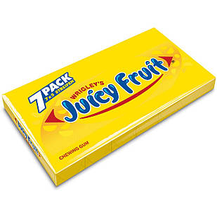 Жувальна гумка Wrigley's «Juicy Fruit» паковання 7х5 (35 пластинок)