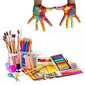 Витинанки, квілінг, бісер, креп папір, товари для ліплення, вироби, карбування