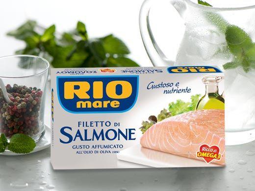 Филе копченого лосося Rio Mare Filetto di Salmone в оливковом масле, 150 г. - фото 4 - id-p536045925