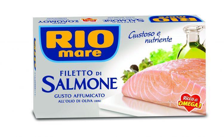 Філе копченого лосося Rio Mare Filetto di Salmone в оливковій олії, 150 г.