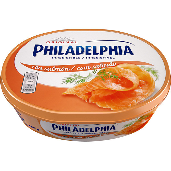 Сир Philadelphia con Salmon філадельфія з лососем, 175 г.
