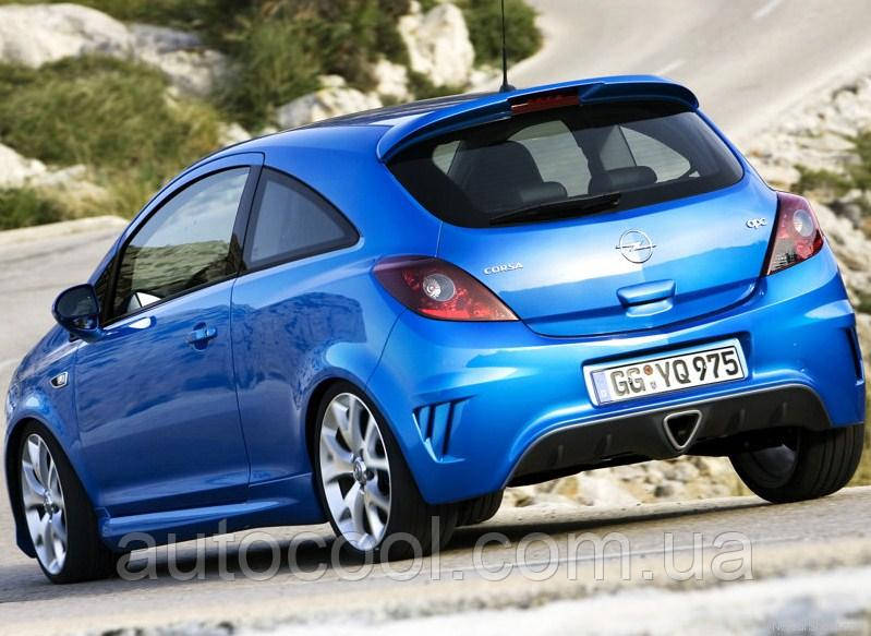 Спойлер багажника Opel Corsa D