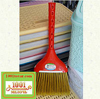 Віник пластиковий універсальний, колір червоний. Туреччина