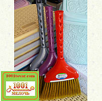 Віник пластиковий універсальний, фіолетовий колір. Туреччина