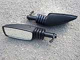 Дзеркала заводські бічні стандартні з відповідною частиною й болтами кріплення на тавровю славуту, фото 3