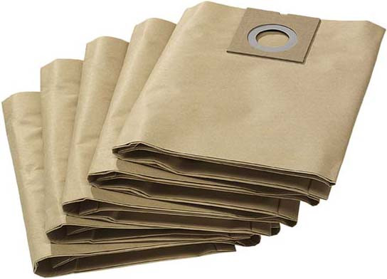 Пилозбірники мішки для пилососа Karcher для NT38/1 Filter Bags 9.755-289.0 (аналог) 5 шт