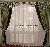 Жесткий ламбрекен Диско 10